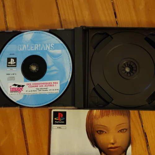 Galerians PS1 game French version, used, complete with manual