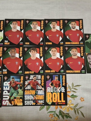 Panini FIFA World Class 2024 16 αυτοκόλλητα Πορτογαλίας καινούργια