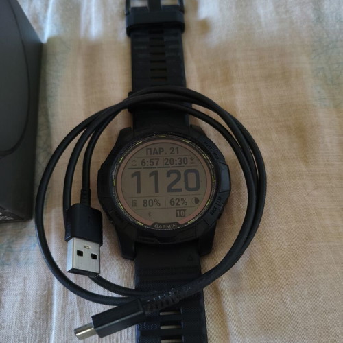 Garmin Enduro 2 smartwatch with flashlight, like new