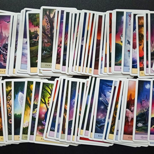 Authentic Crystal Visions Tarot deck like new by Jennifer Galasso