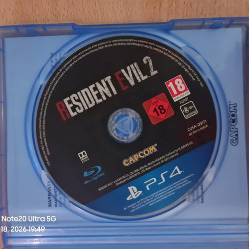 Resident Evil 2 PS4 game
