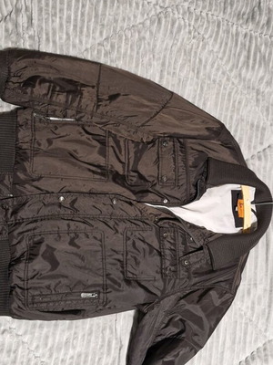 Dur brown pilot jacket size large like new