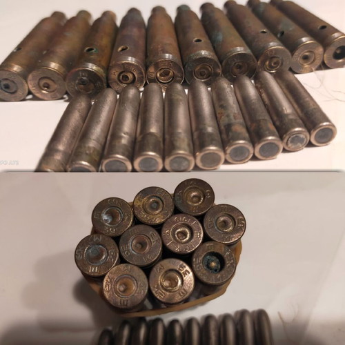 6.5x54mm Mannlicher-Schönauer Cartridge used, Greek EPK 1939