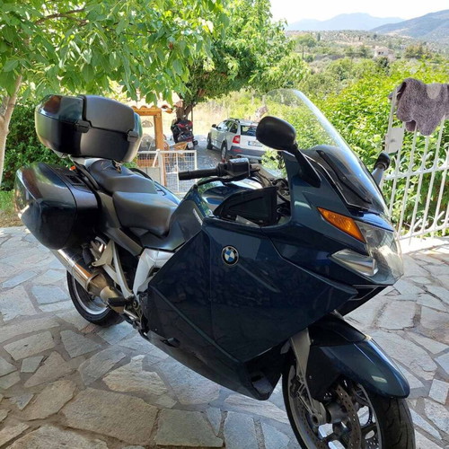 BMW K 1200 GT motorcycle 2007, blue metallic, full extras