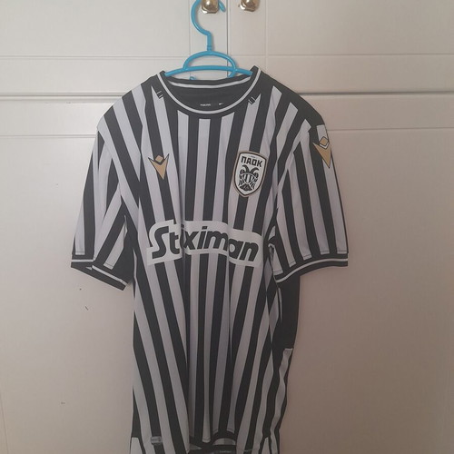 PAOK 2020-2021 Christos Tzolis Jersey with Player Signature, Size XL
