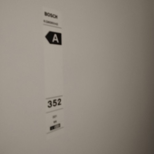 Bosch refrigerator used energy class A