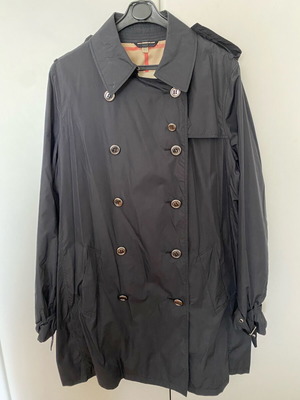Burberry Kensington Trench Coat μαύρο, σε άριστη κατάσταση χωρίς ζώνη