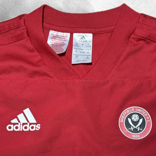 Adidas Sheffield United Jersey Long Sleeve Red Like New