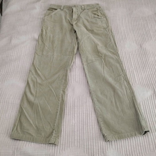 Columbia thin corduroy pants beige like new, size W30