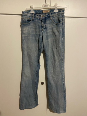 Jeans like new, blue, size M 38 10, straight fit