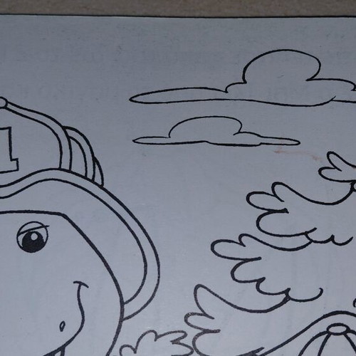 Barney Coloring Book new, Greek