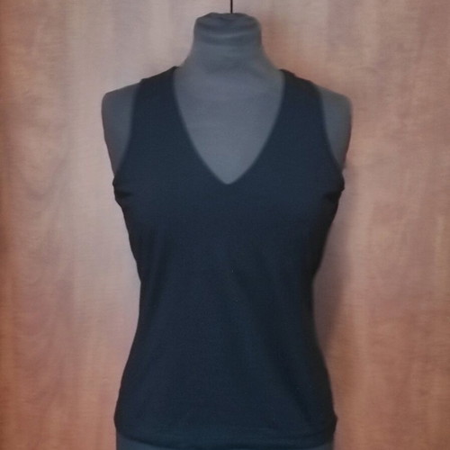 Mexx Statement Tank Top σαν καινούργιο, μαύρο με ladder back πλάτη