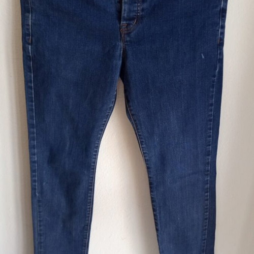 Review men's jeans like new, size 31-32, blue