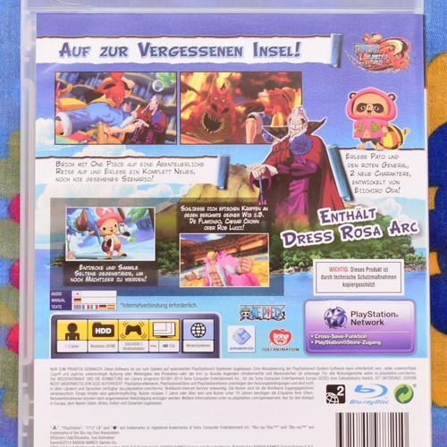 One Piece: Unlimited World Red PS3 game very good to excellent condition