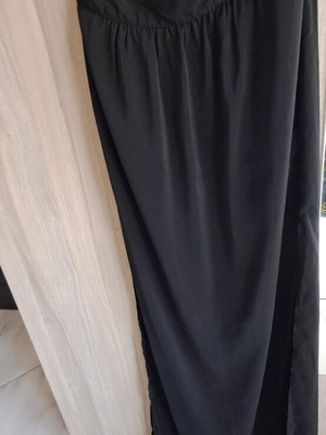 Bershka long skirt black like new, size S