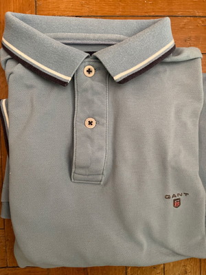 Gant polo shirt 3XL used, turquoise