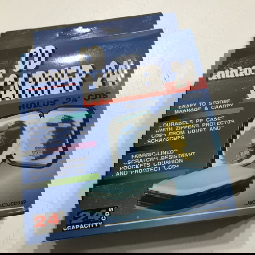 Aidata CD Carrier: σκληρή θήκη μεταφοράς 24 CD ή DVD