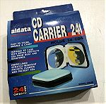  Aidata CD Carrier: σκληρή θήκη μεταφοράς 24 CD ή DVD