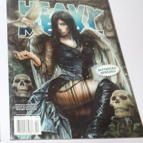 Heavy Metal Spring 2010 Mythical Special magazine used