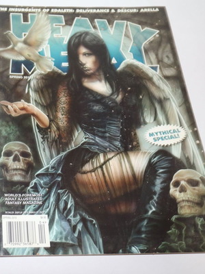 Heavy Metal Spring 2010 Mythical Special magazine used