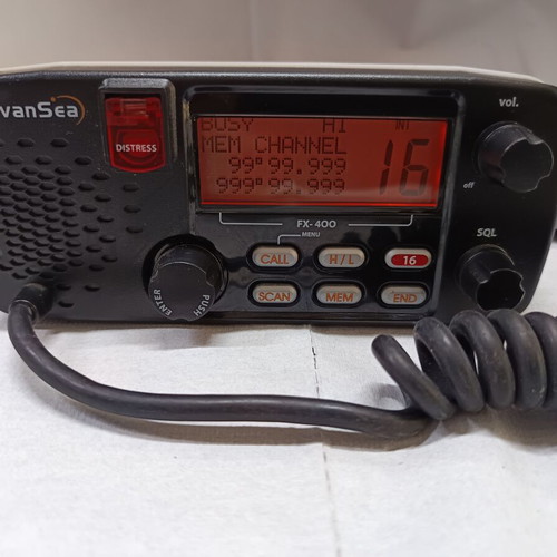 Advansea FX400 Marine radio used, fully functional