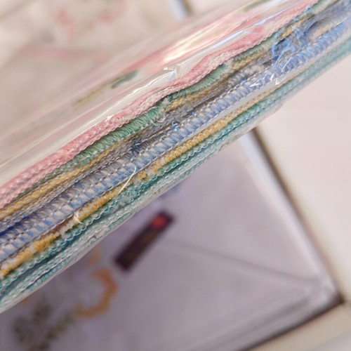 Menka Handkerchiefs vintage set of 24 deadstock 1995-96 original box