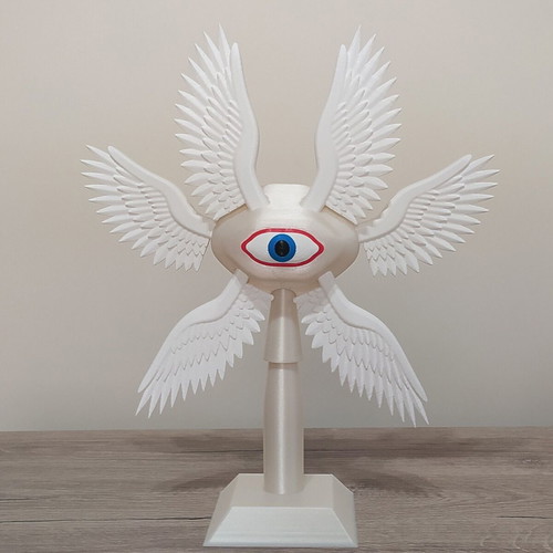 Biblically Accurate Angel figure new 3D printed angel