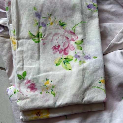 Nef nef duvet cover 220x240 used, printed and pink