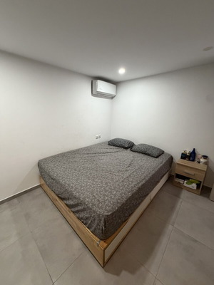 Mandal Ikea bed with storage, used
