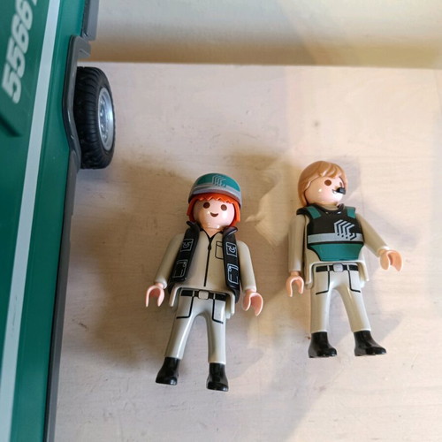 Playmobil vehicle used with missing parts and breaks