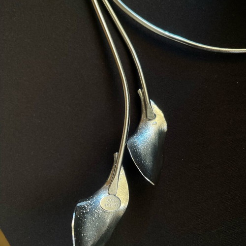 Handmade silver necklace new