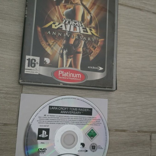 Lara Croft Tomb Raider Anniversary PS2 used without manual