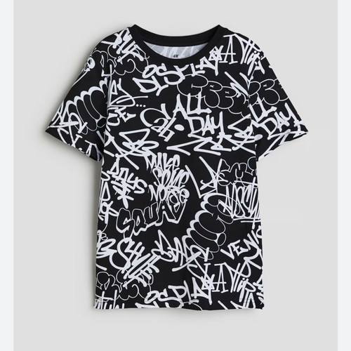 H&M Kids' Short Sleeve T-Shirt 170cm 14 Years Used, Cotton