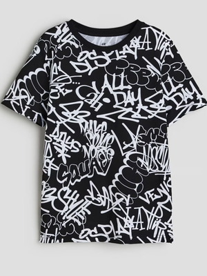 H&M Kids' Short Sleeve T-Shirt 170cm 14 Years Used, Cotton
