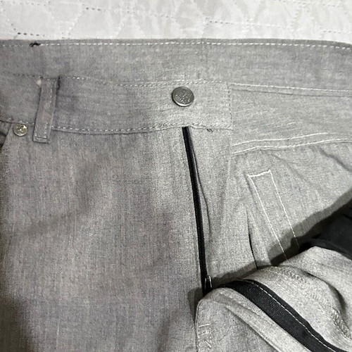 Men's gray pants size 36 like new, slim fit