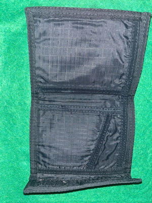 Fabric wallet like new, large