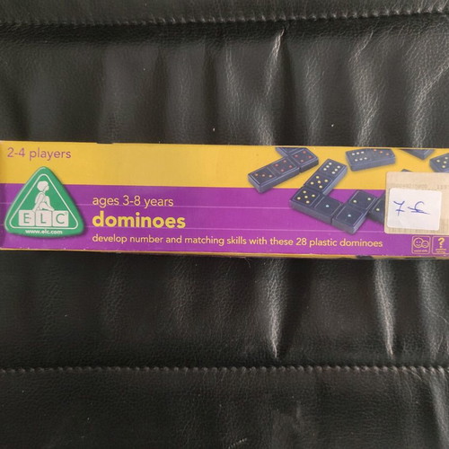 Dominoes used board game for ages 3-8, 2-4 players