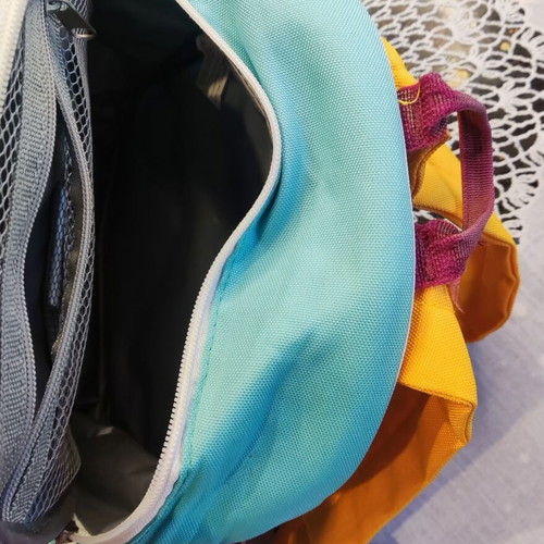 Marcus and Marcus Blue Insulated Elephant Backpack used for Kindergarten