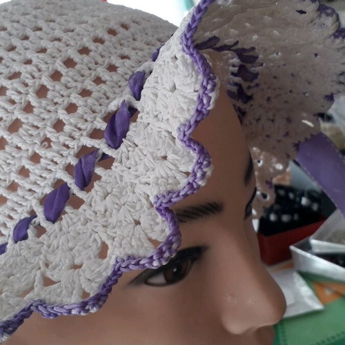 Handmade summer crochet hat new