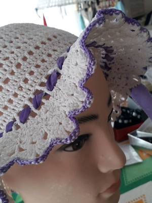 Handmade summer crochet hat new