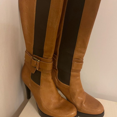 Danos leather high boot camel like new