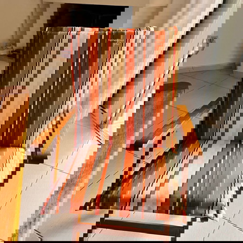 Σετ τραπεζαρίας εξωτερικού χώρου και 6 πτυσσόμενες πολυθρόνες από ξύλο TEAK σαν καινούργιο