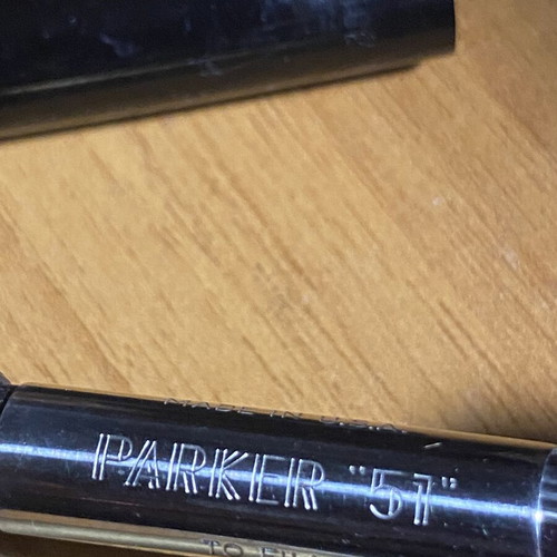 Parker Ink 51 USA Fountain Pen used, 14K fine nib, needs maintenance