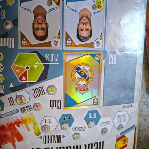 Fifa 365 Panini sticker album like new with collectible stickers