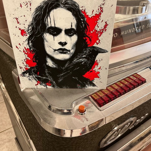 The Crow Brandon Lee decorative plaque new, PLA material