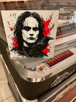 The Crow Brandon Lee decorative plaque new, PLA material