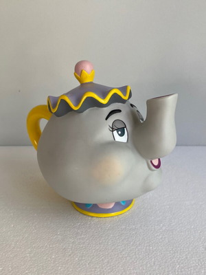 Disney Beauty and the Beast Mrs Potts coin bank used