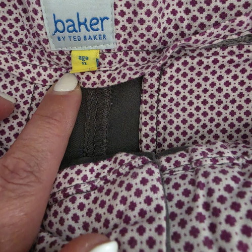 Ted Baker pants with belt size 11 used, gray