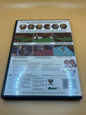 Pc Game Snooker 2004 like new for PC