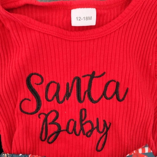 Christmas dress 12-18 months like new